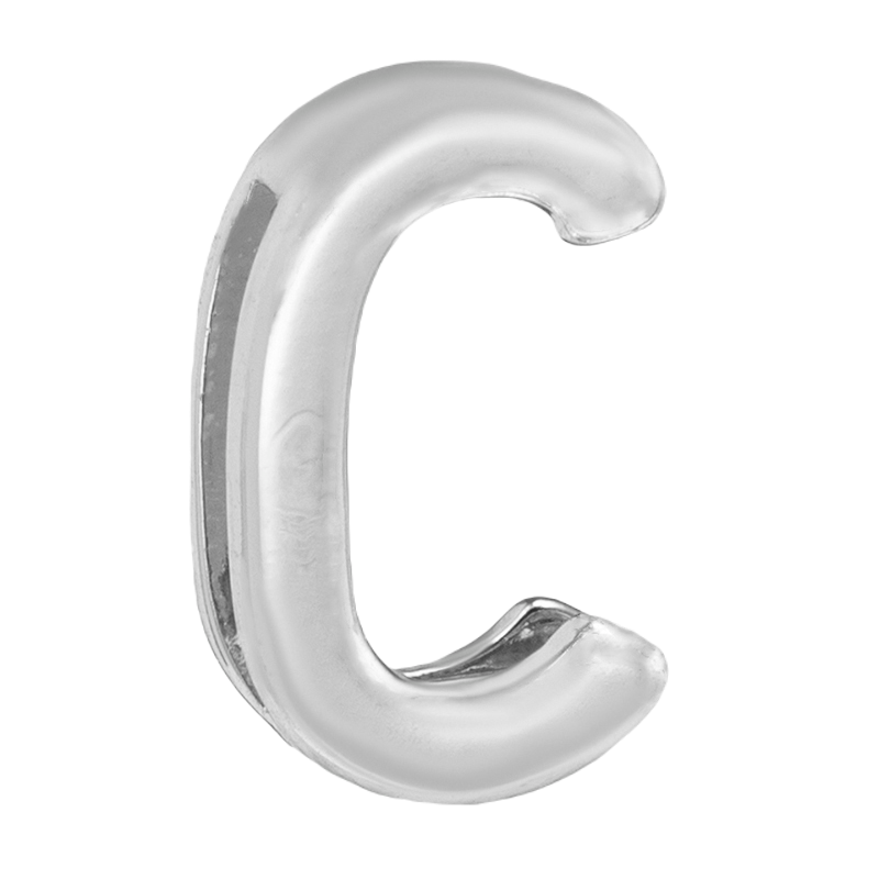 Letter charm - C