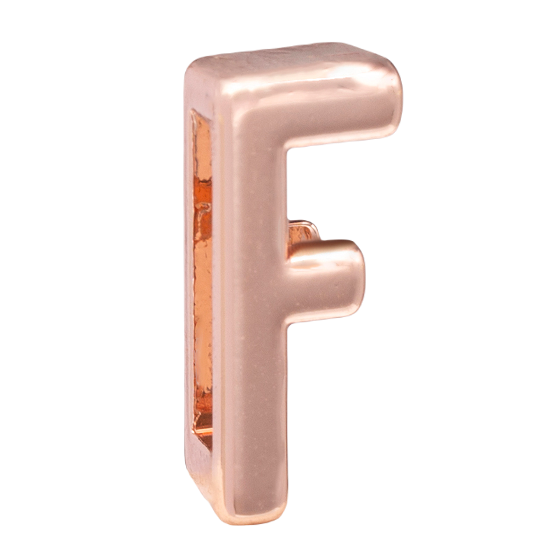 Letter charm - F