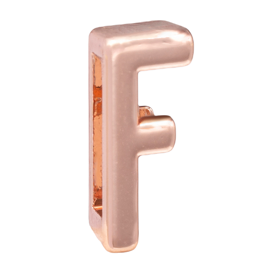 Letter charm - F