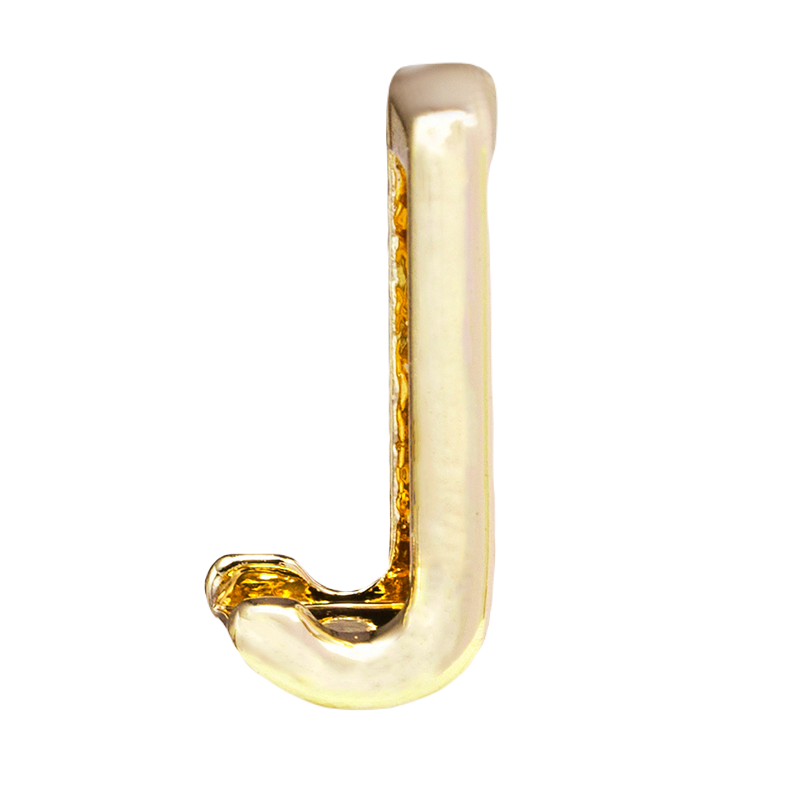 Letter charm - J