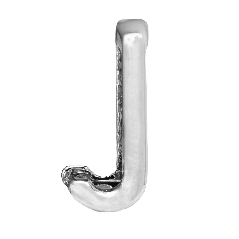 Letter charm - J