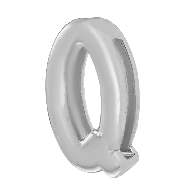 Letter charm - Q