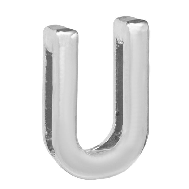 Letter charm - U